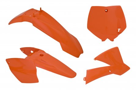 Rtech, Plastkit, ORANGE, KTM 02-08 65 SX