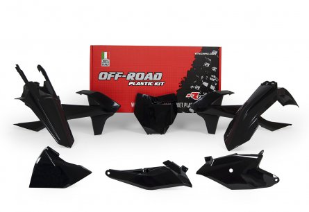 Rtech, Plastkit, SVART, KTM 18-24 85 SX, GasGas 21-24 MC 85