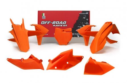 Rtech, Plastkit, ORANGE, KTM 16-18 450 SX-F, 17-18 250 SX, 16-18 250 SX-F, 16-18 350 SX-F, 16-18 125 SX/150 SX