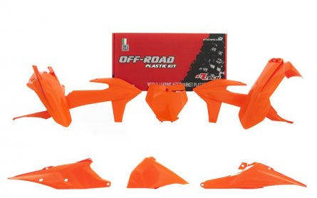 Rtech, Plastkit, ORANGE, KTM 19-22 450 SX-F, 19-22 250 SX/250 SX-F, 19-22 350 SX-F, 19-22 125 SX/150 SX