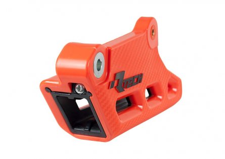 Rtech, Kedjestyrare Monoblock R2.0 WORX, ORANGE, KTM 12-26 450 EXC-F, 11-26 450 SX-F, 18-22 250 EXC TPI/300 EXC TPI, 12-17 250 E