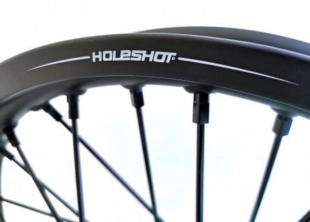 Holeshot, Komplett Hjulset, 1,85/1,60, 16/19", BAK FRAM, MATT SVART ORANGE, KTM 21-24 85 SX, Husqvarna 21-24 TC 85, GasGas 21-24