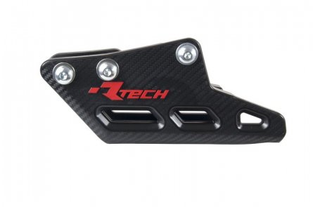 Rtech, Kedjestyrare Monoblock R2.0 WORX, SVART, Kawasaki 12-16 KLX450, 19-26 KX450, 09-18 KX450F, 24-26 KX450X, 19-26 KX250, 09-