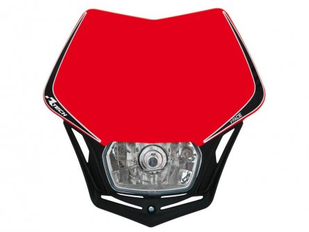Rtech, Framlampa V-Face, RÖD