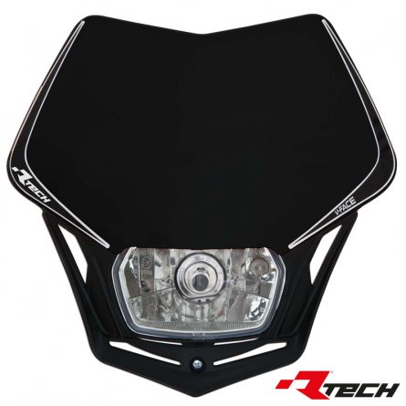 Rtech, Framlampa V-Face, SVART