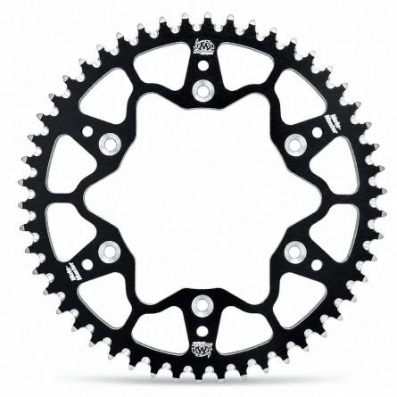 Moto-Master, Bakdrev ALU, 428, 52, SVART, Yamaha 02-26 YZ85, 93-01 YZ80, Suzuki 02-25 RM85, 82-01 RM80