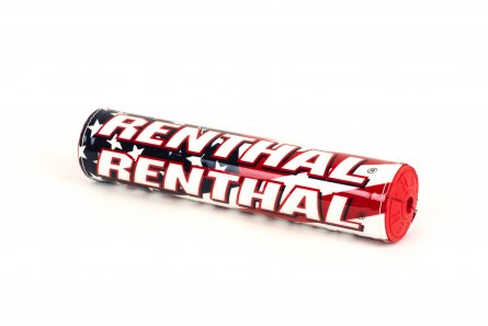 Renthal, Supercross pad US Flag 254mm , VIT RÖD BLÅ