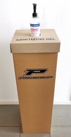 Progrip, Handsprit med ställ