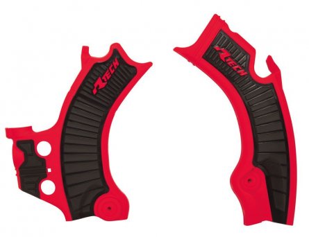 Rtech, Ramskydd, SVART RÖD, Honda 21-24 CRF450R, 21 CRF450RX, 22-24 CRF250R/CRF250RX