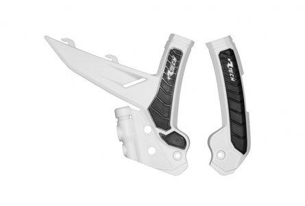 Rtech, Ramskydd, SVART VIT, KTM 24-26 450 EXC-F, 23-26 450 SX-F, 24-25 250 EXC/150 EXC, 24 250 EXC-F, 25 250 EXC-F /150 SX, 26 2