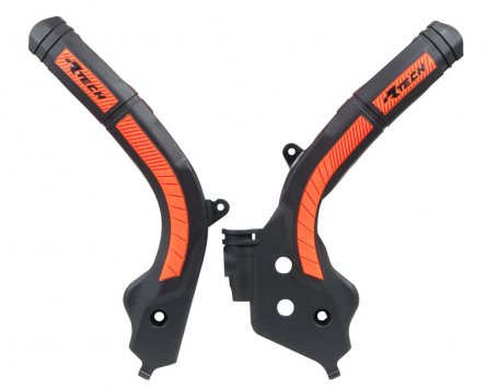 Rtech, Ramskydd, SVART ORANGE, KTM 17-19 450 EXC-F, 16-18 450 SX-F, 18-19 250 EXC TPI/300 EXC TPI, 17 250 EXC/300 EXC, 17-19 250