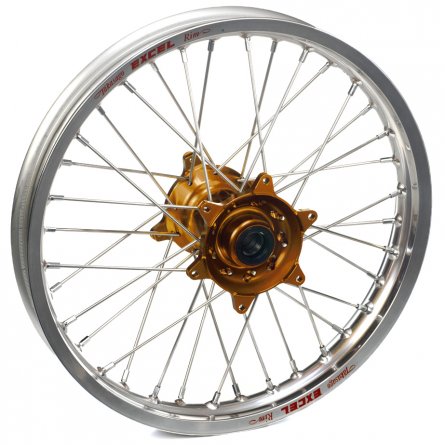 Haan Wheels, Komplett Hjul, 1,85, 16", BAK, SILVER BRONS, Yamaha 02-26 YZ85, 93-01 YZ80