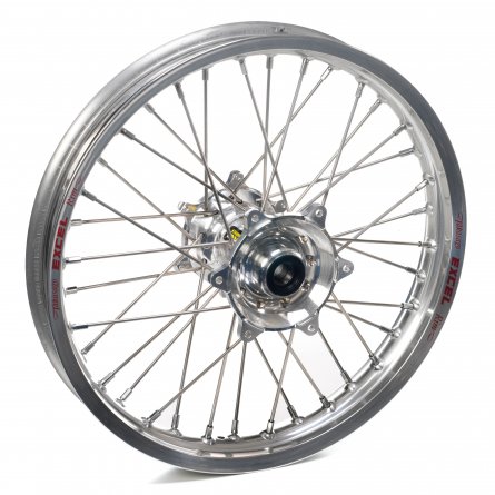 Haan Wheels, Komplett Hjul, 1,85, 19", BAK, SILVER, Kawasaki 19-26 KX450, 06-18 KX450F, 24-26 KX450X, 03-08 KX250, 19-26 KX250, 