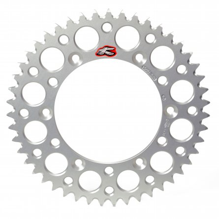 Renthal, Bakdrev, 420, 46, SILVER, KTM 25-26 65 SX, Husqvarna 25 TC 65, 26 TC 65, GasGas 25 MC 65