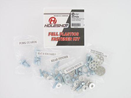 Holeshot, Skruvkit till plast, Suzuki 10-18 RMX450Z, 05-25 RM-Z450, 99-10 RM250, 04-25 RM-Z250, 99-10 RM125, 02-25 RM85, 03-07 R