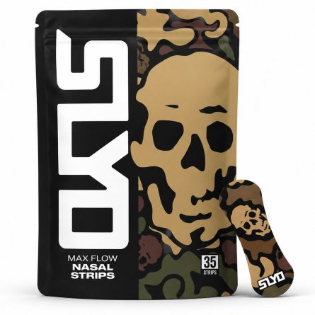 SLYD, Nasal Strips, MAX FLOW Camo (35 Pack)