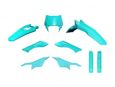 Rtech, Plastkit, MINT CYAN BLÅ, SURRON 23-25 ULTRA BEE