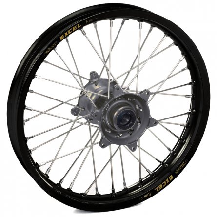 Haan Wheels, Komplett Hjul, 1,85, 16", BAK, SVART GRÅ, KTM 25-26 85 SX, Husqvarna 25-26 TC 85