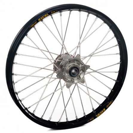 Haan Wheels, Komplett Hjul SM, 3,50, 17", FRAM, SVART GRÅ, Suzuki 05-25 RM-Z450, 07-25 RM-Z250