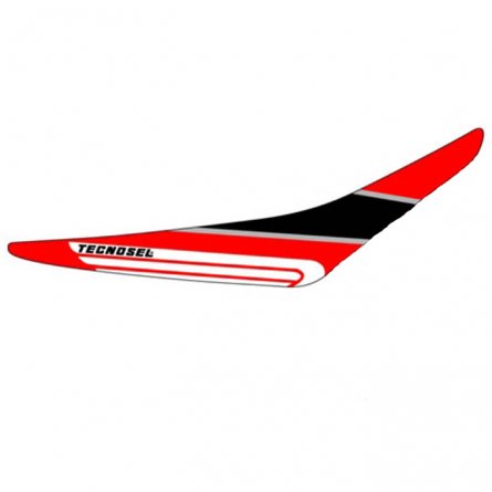 Tecno-X, Sadelöverdrag, CR 125/250, 00-01 Svart, Honda 00-01 CR250R, 00-01 CR125R